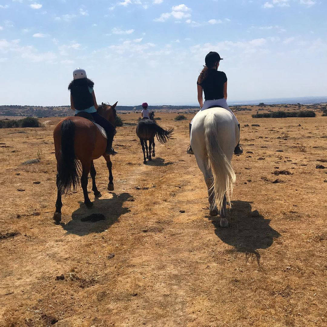 paseo a caballo por la Dehesa