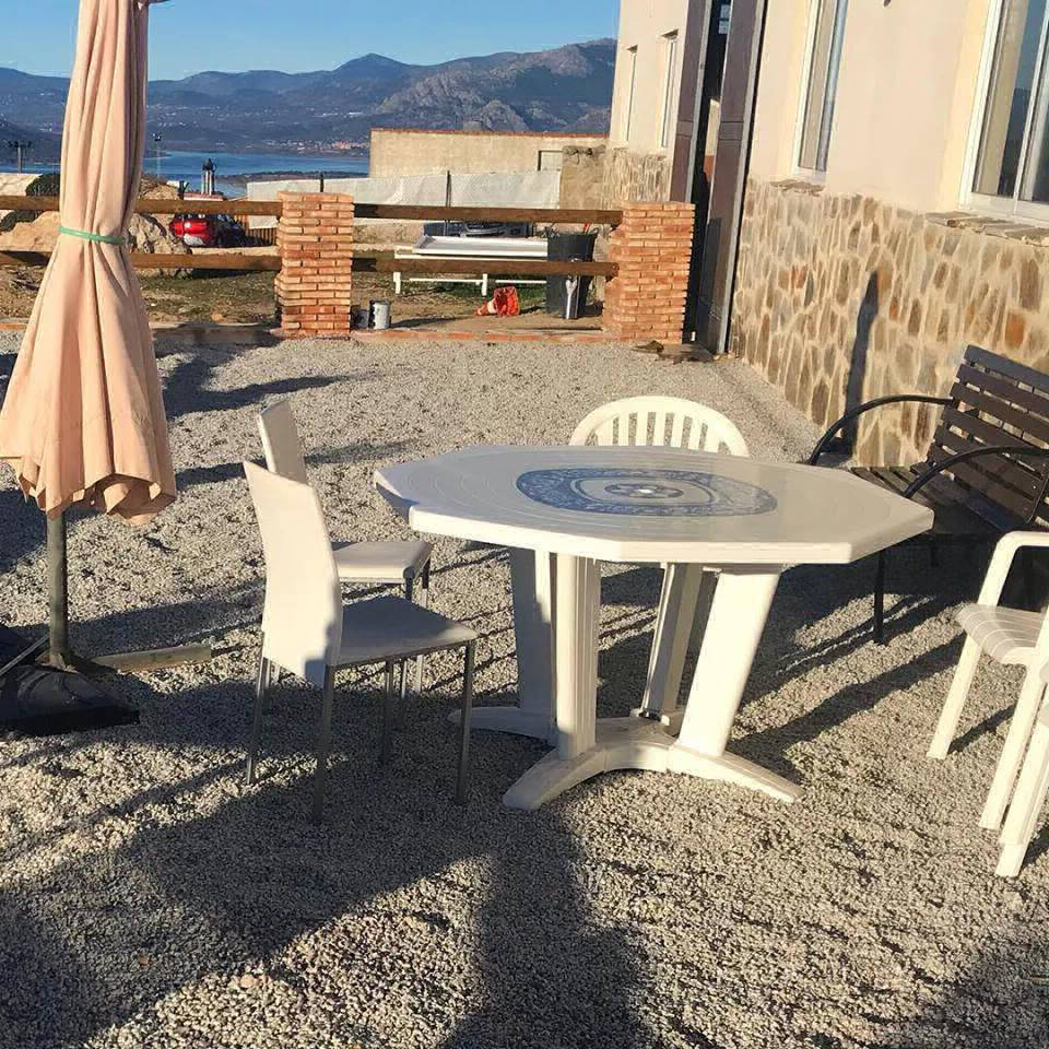 Preparando la Terraza